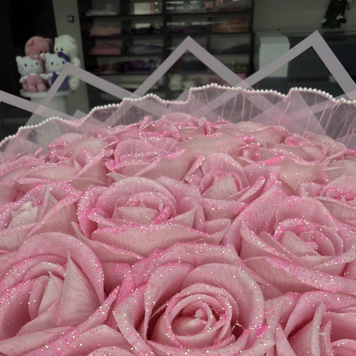 101'li Gül Buketi Pembe