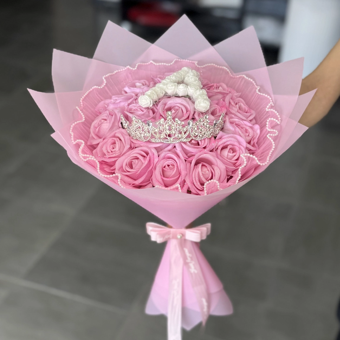 20'li Gül Buketi Pembe