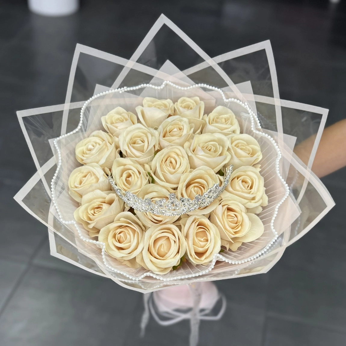 20'li Premium Buket Krem