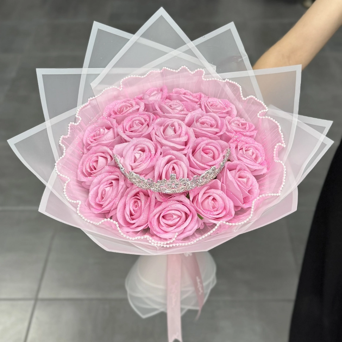 20'li Premium Buket Pembe
