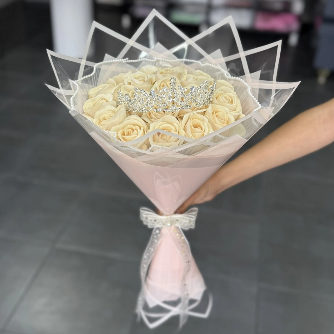 20'li Premium Buket Krem