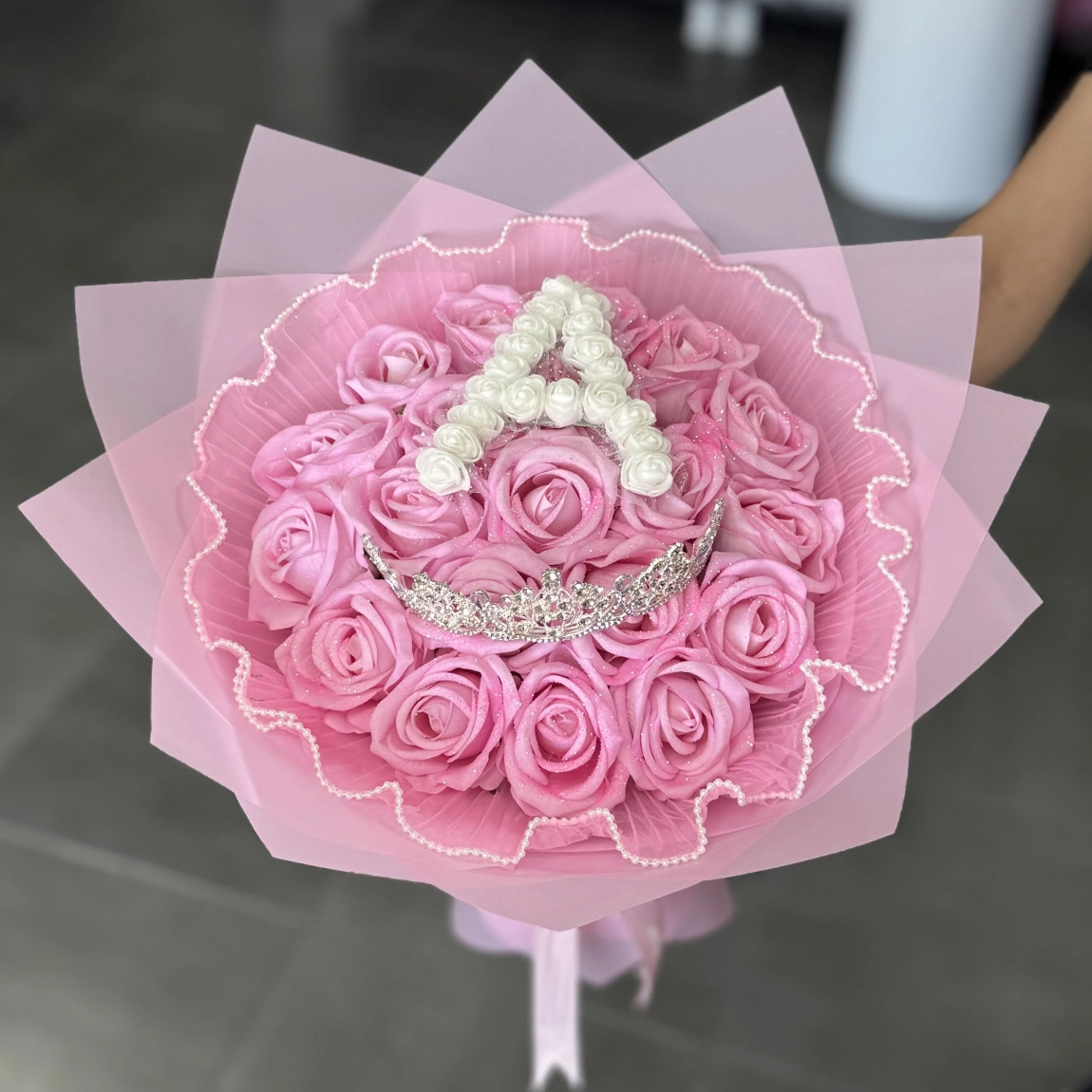 20'li Gül Buketi Pembe