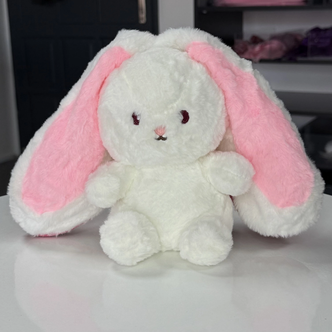 25 Cm Fermuarlı Çilek Tavşan