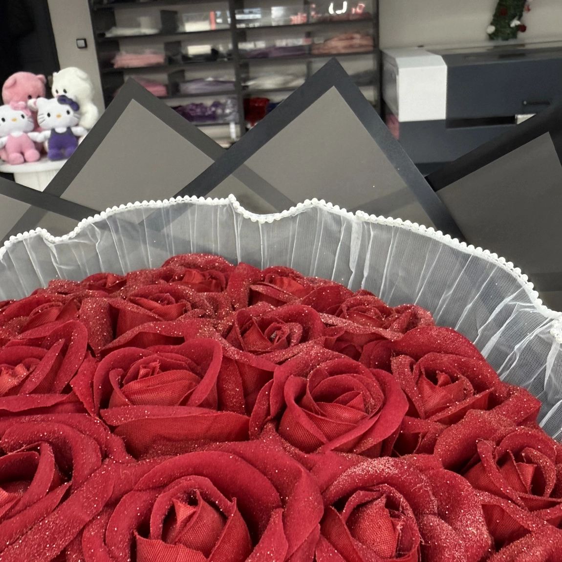 41'li Gül Buketi Kırmızı