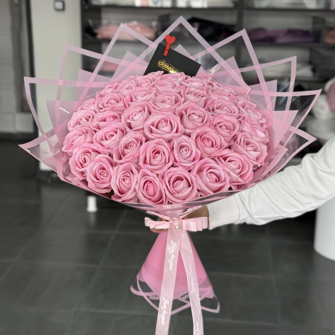41'Li Pembe Buket