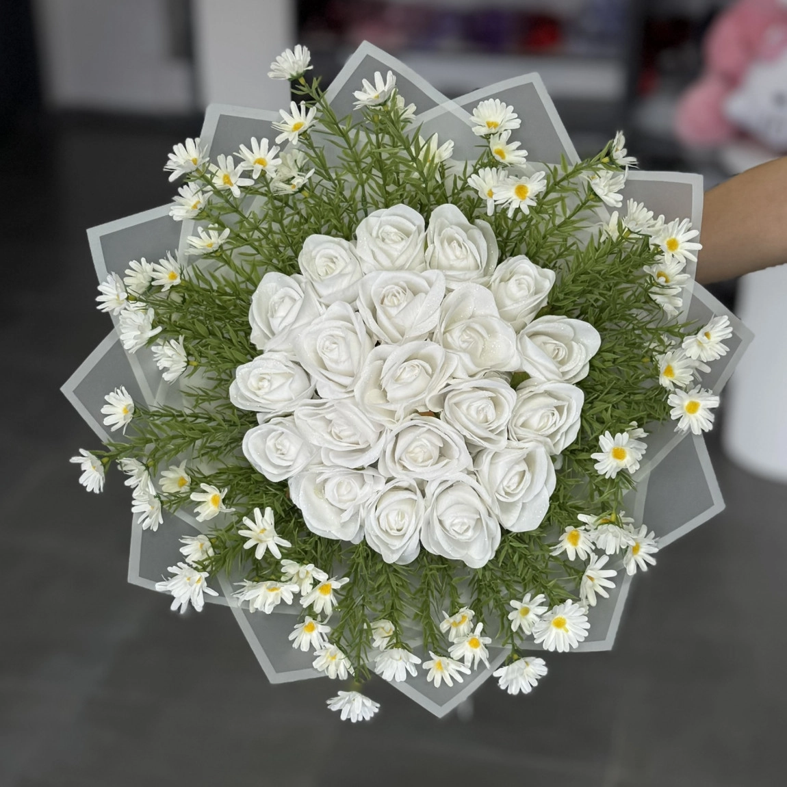 Gül & Papatya Karışık Buket