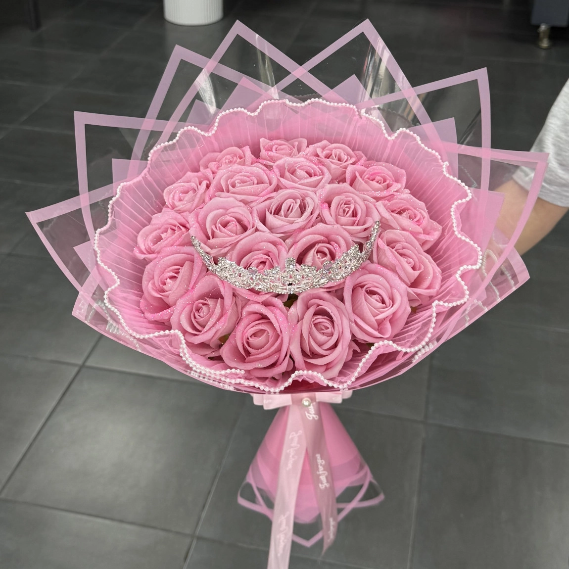 20'li Premium Buket Pembe