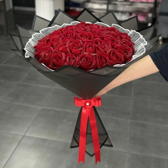 41'li Gül Buketi Kırmızı