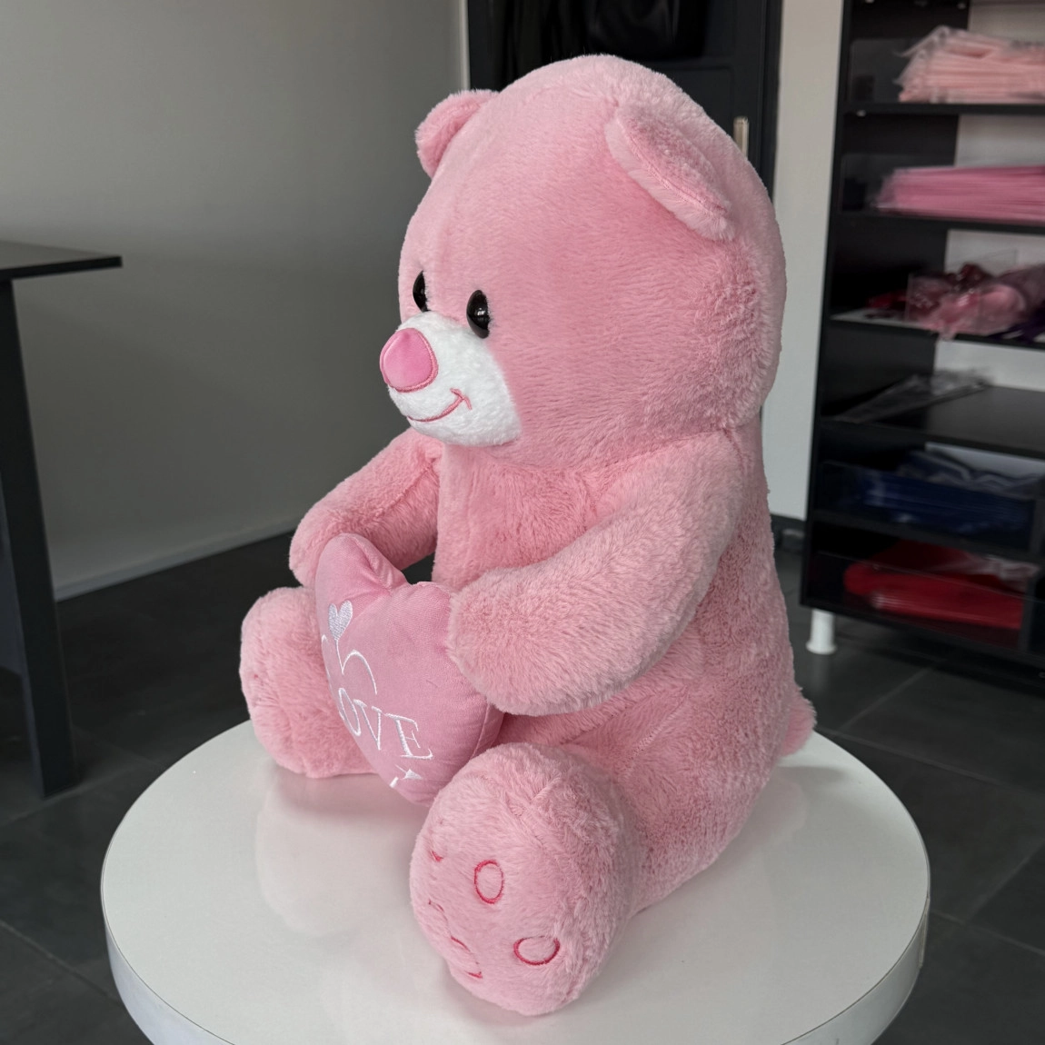 60 Cm Pembe Peluş Ayı